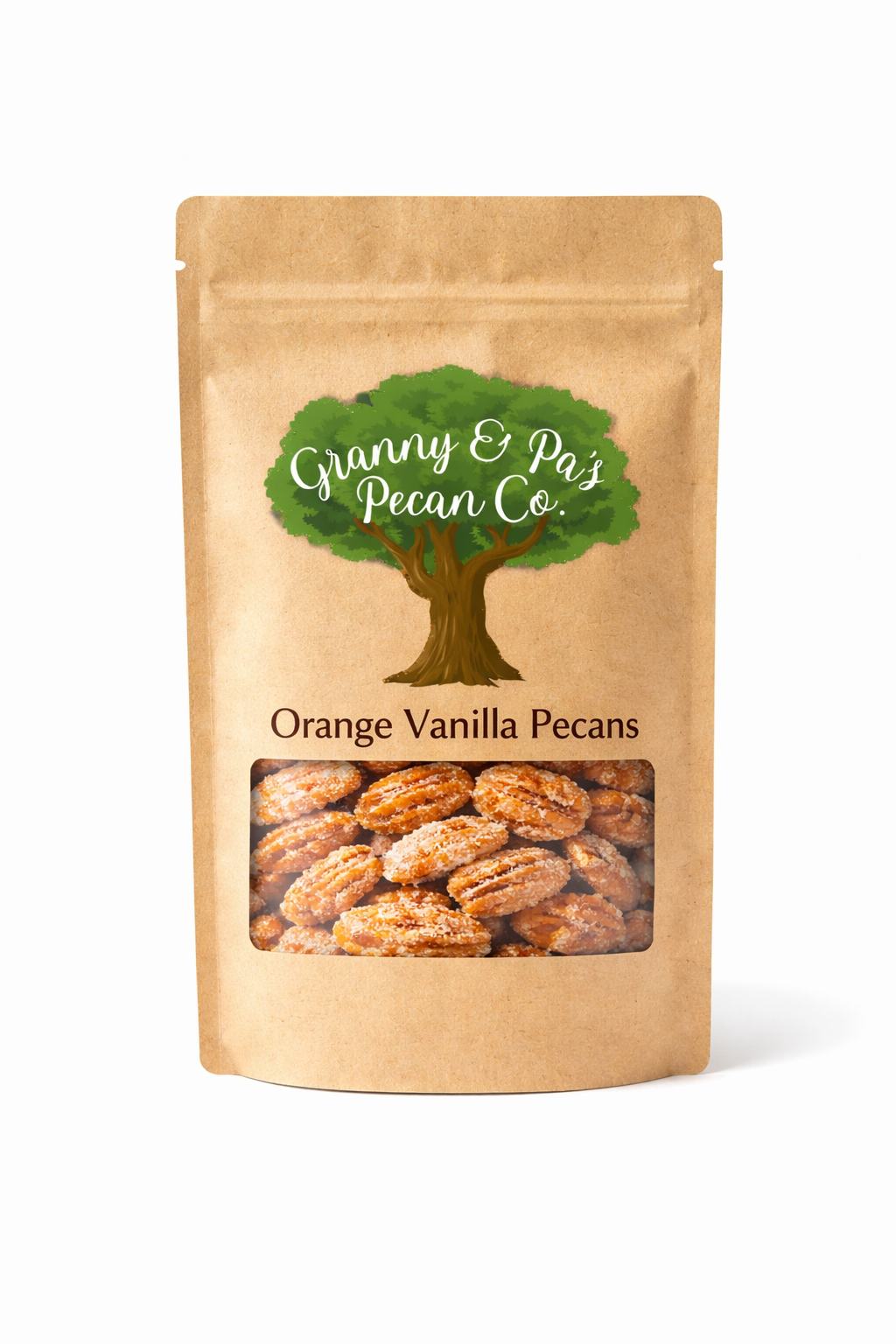 Orange Vanilla Pecans